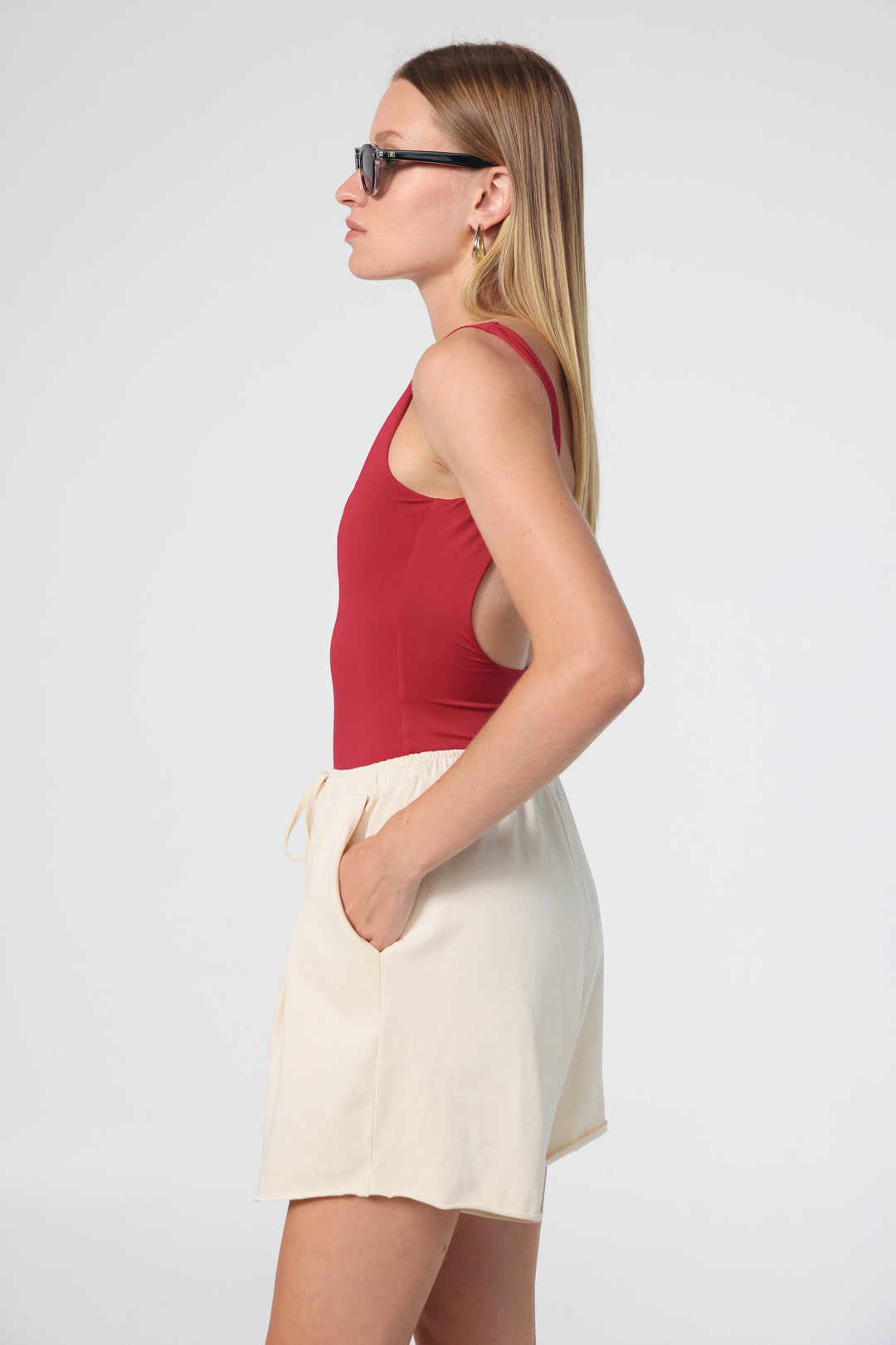 Cloud Red Bodysuit