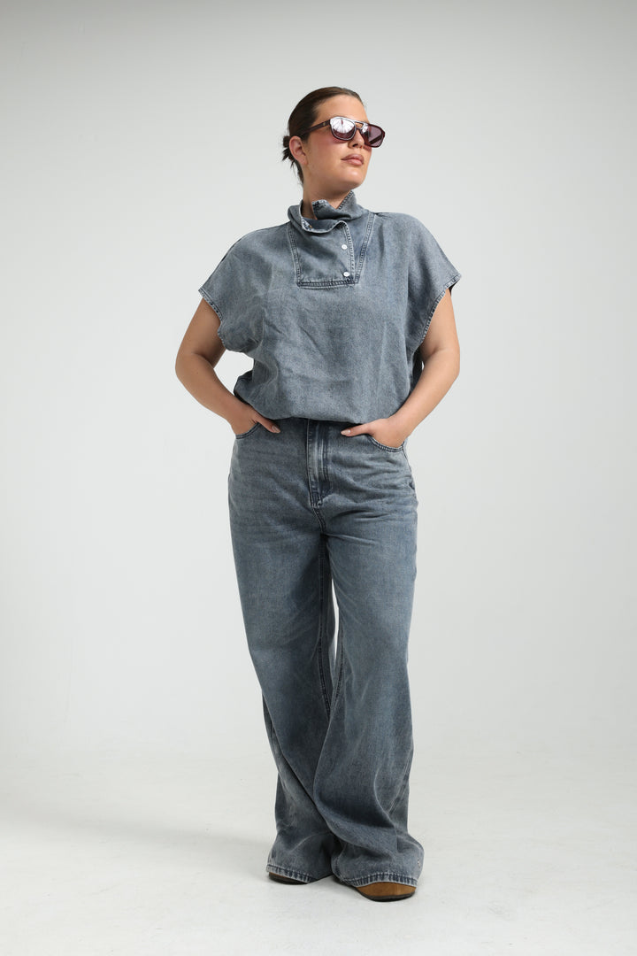 Honey Light Blue Denim