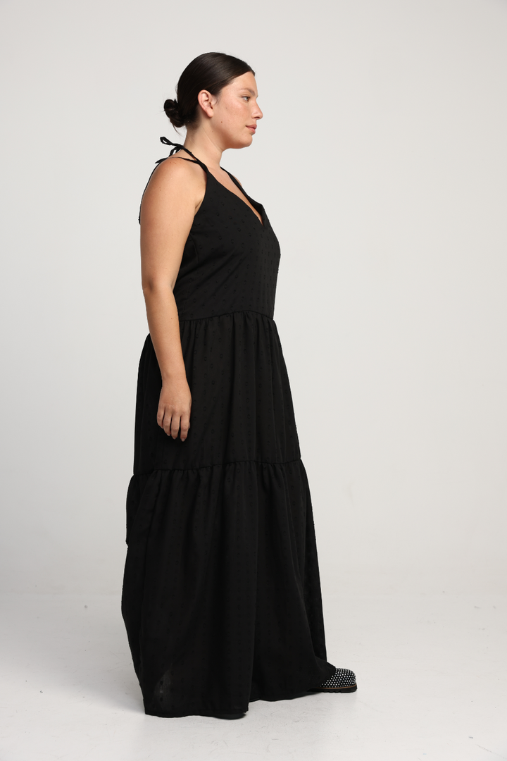 Crete Leopard Maxi Dress