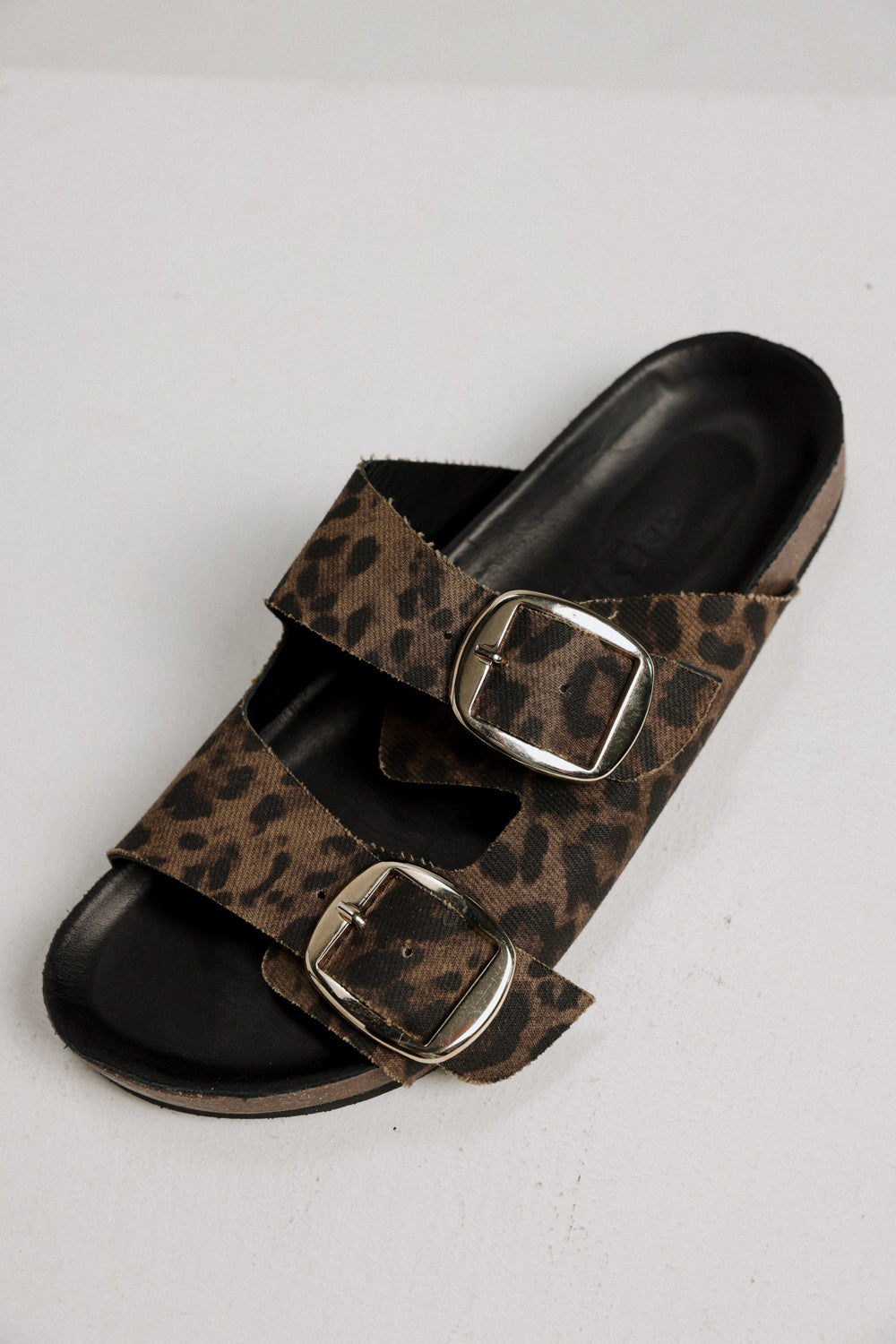 DNA No.1 Leopard Sandals