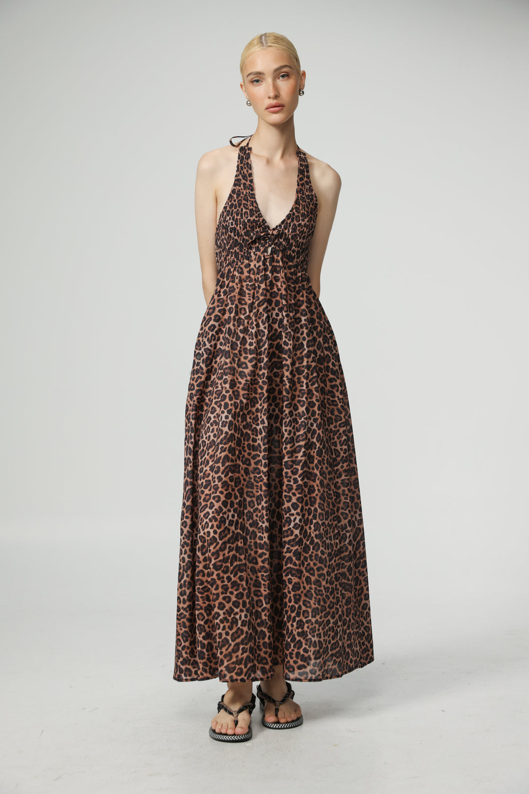 Lips Leopard Dress