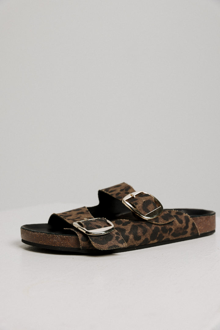 DNA No.1 Leopard Sandals