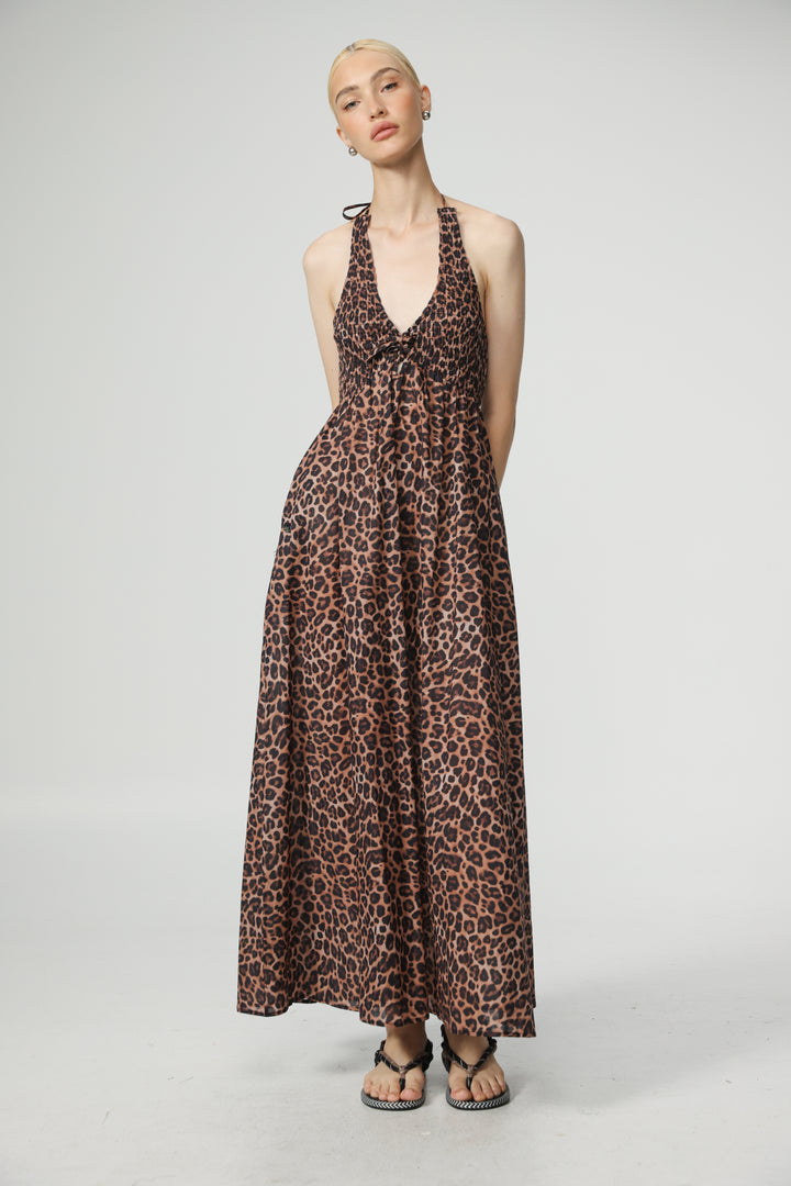 Lips Leopard Dress