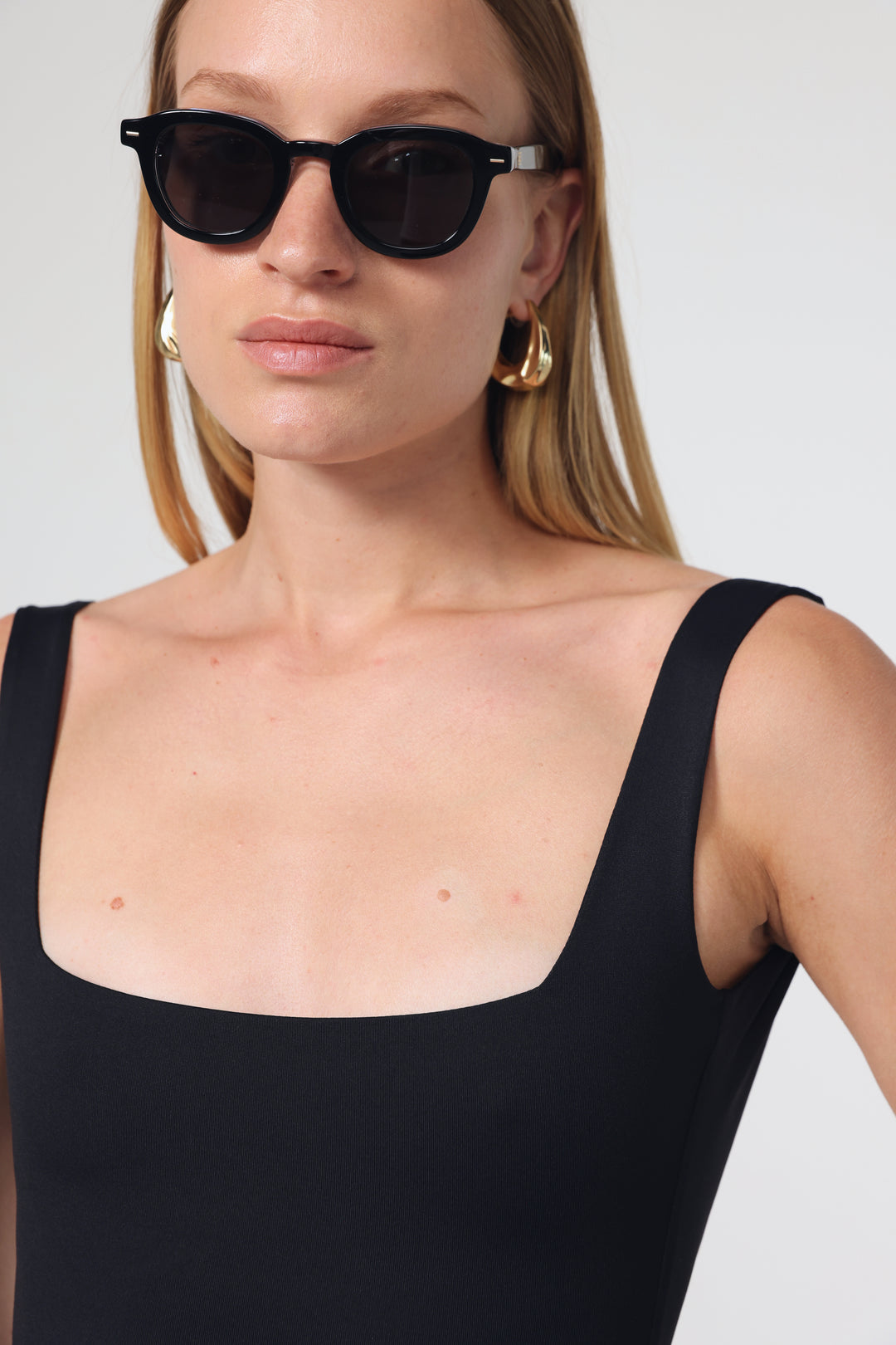 Cloud Black Bodysuit