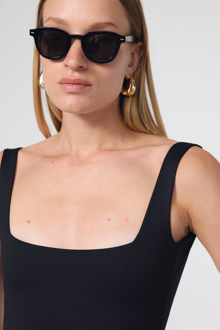 Cloud Black Bodysuit
