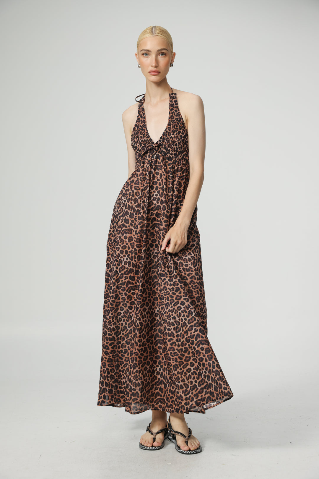 Lips Leopard Dress