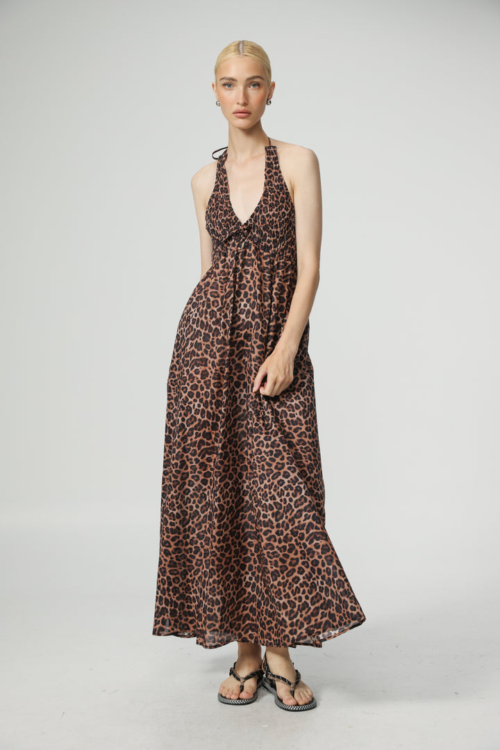 Lips Leopard Dress