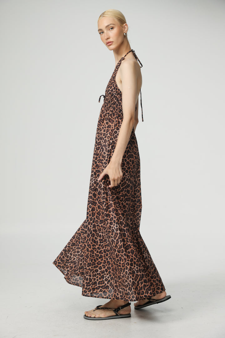 Lips Leopard Dress