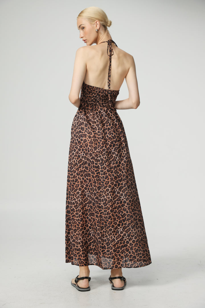Lips Leopard Dress