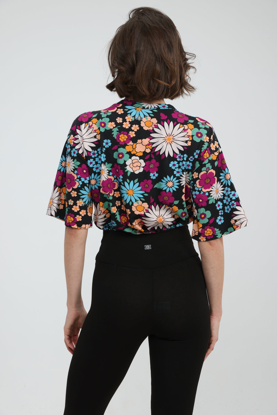 Rock Black Floral T-Shirt
