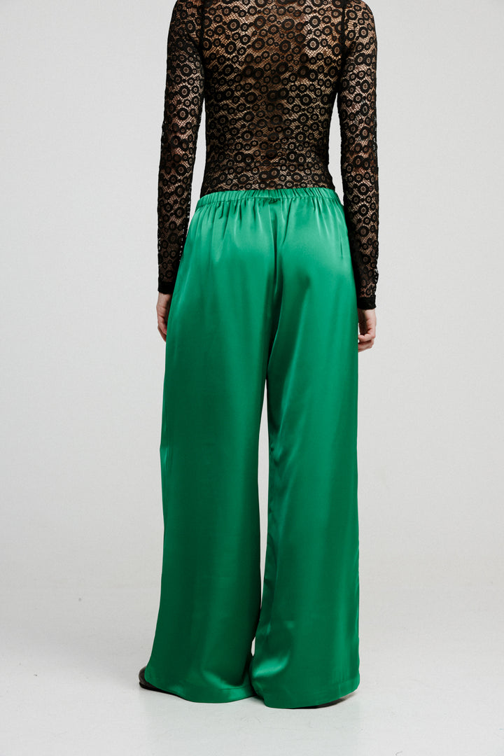 Flow Green Wide Leg Bottoms