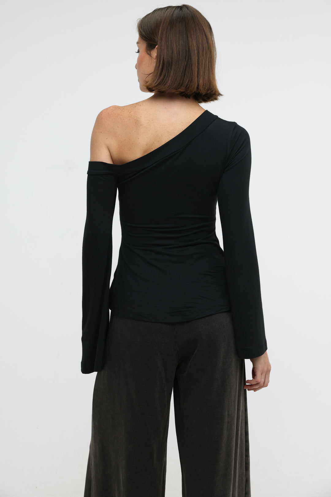 State Black Drop Shoulder Shirt