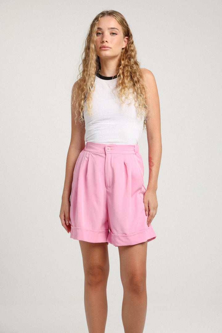 Arie Light Pink Short Bottoms