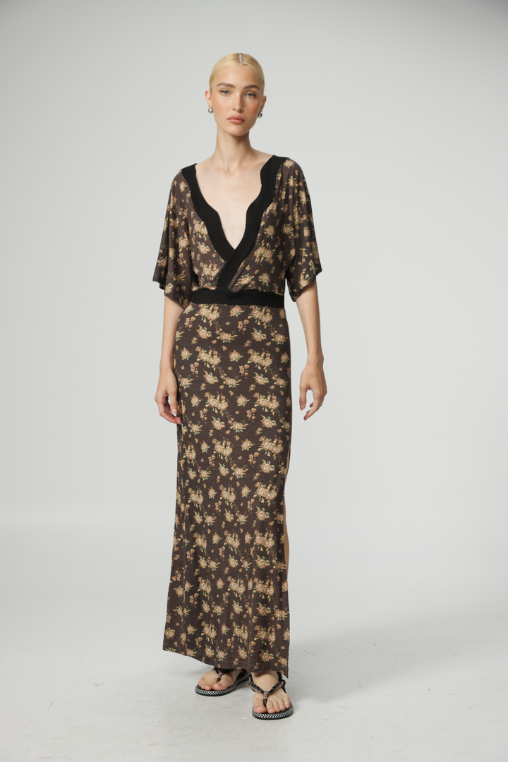 Melt Floral Dress