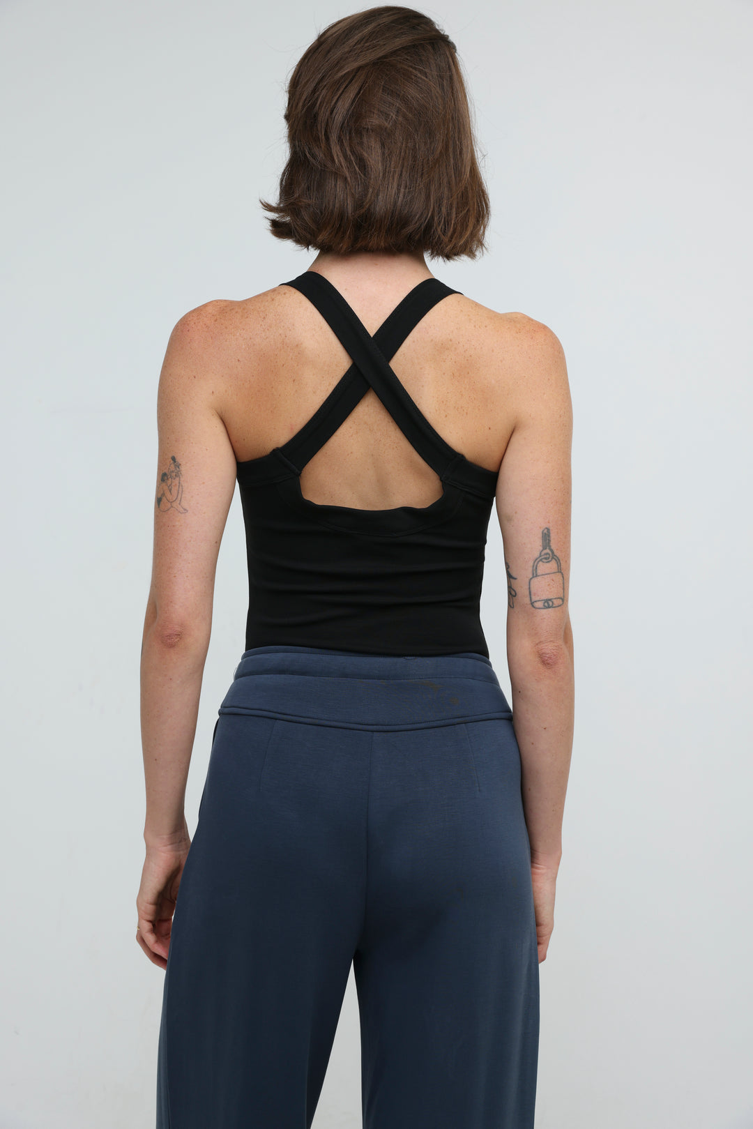 Double Black Bodysuit