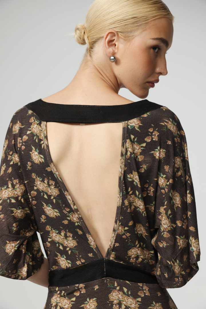 Melt Floral Dress