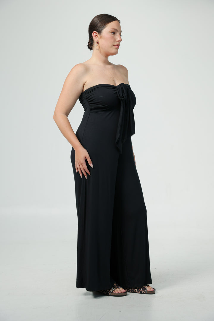 Admit Black Jumpsuit