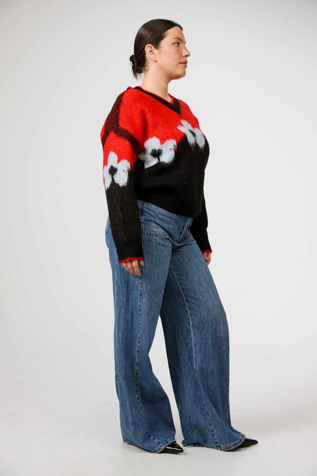 Me Red&Black Sweater