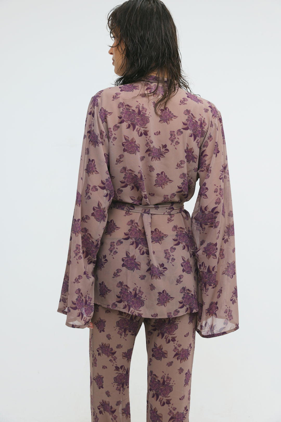 Paros Floral Kimono