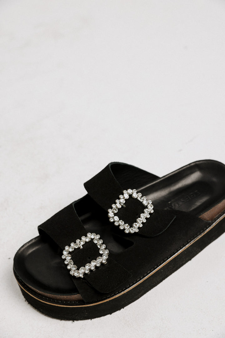 DNA No.12 Black Sandals