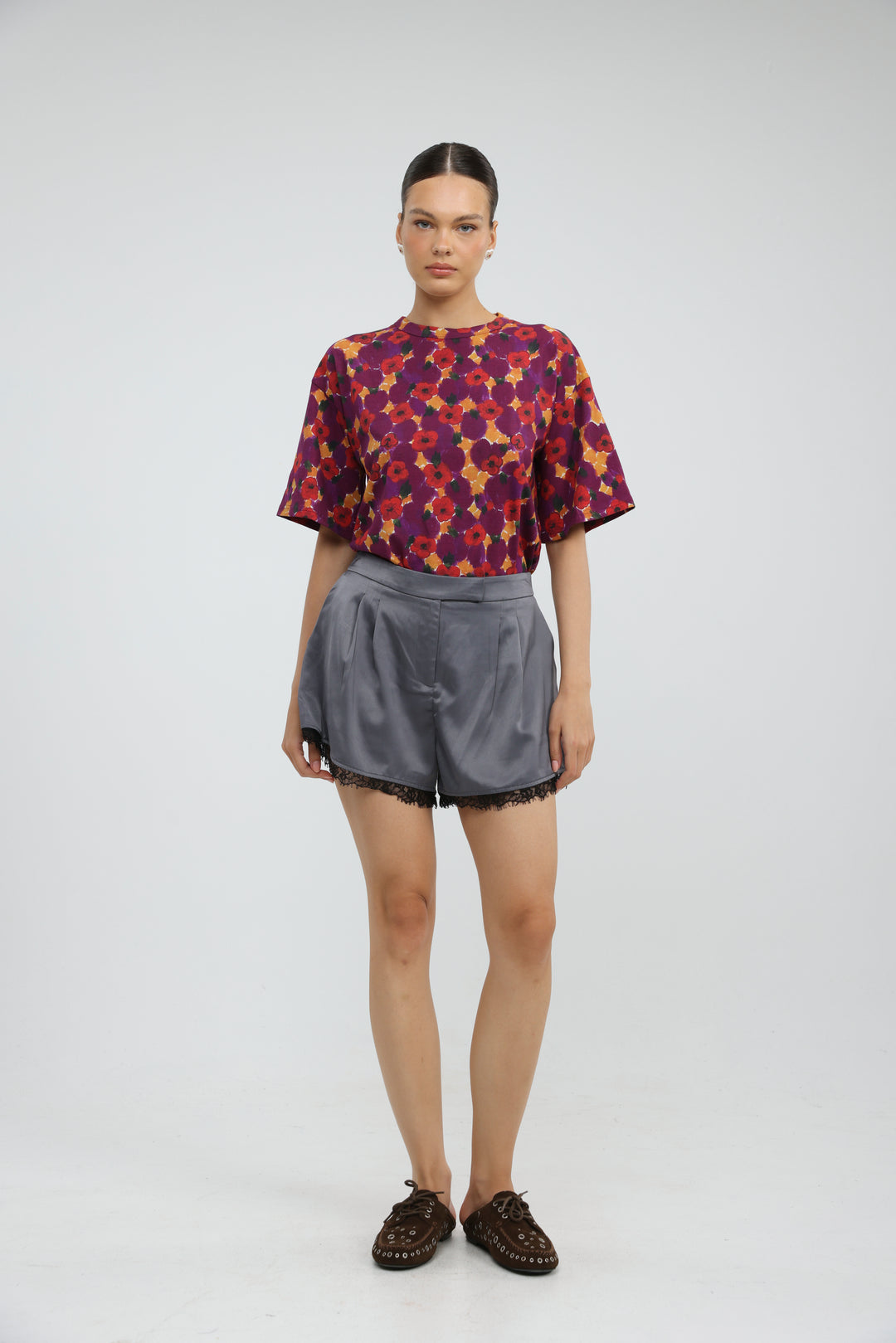 Rock Red Floral T-Shirt