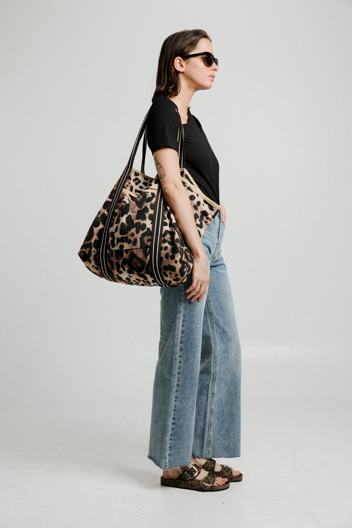 Big Leopard Tote Bag