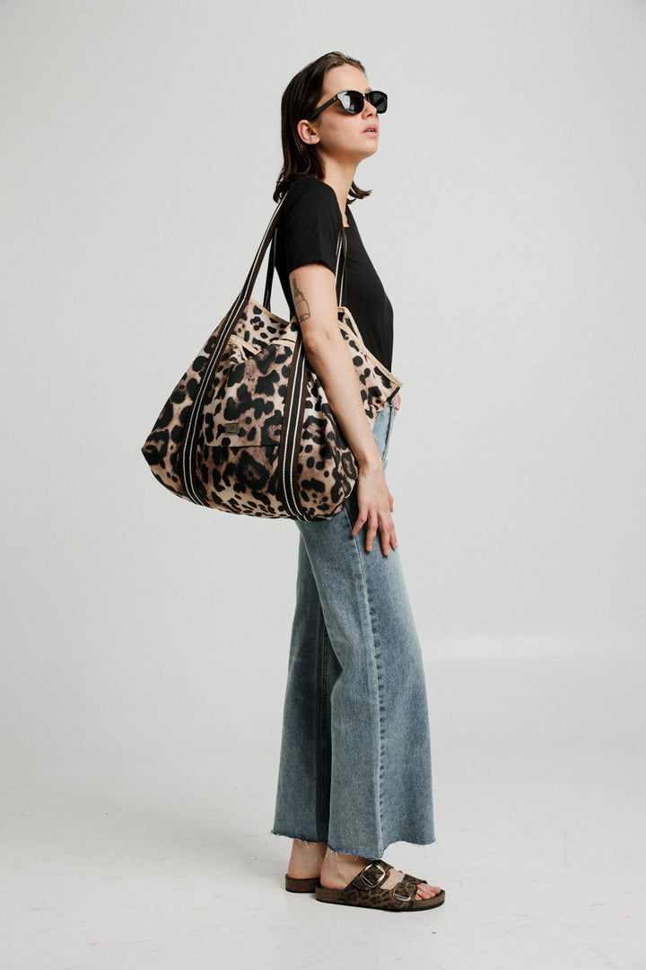 Big Leopard Tote Bag