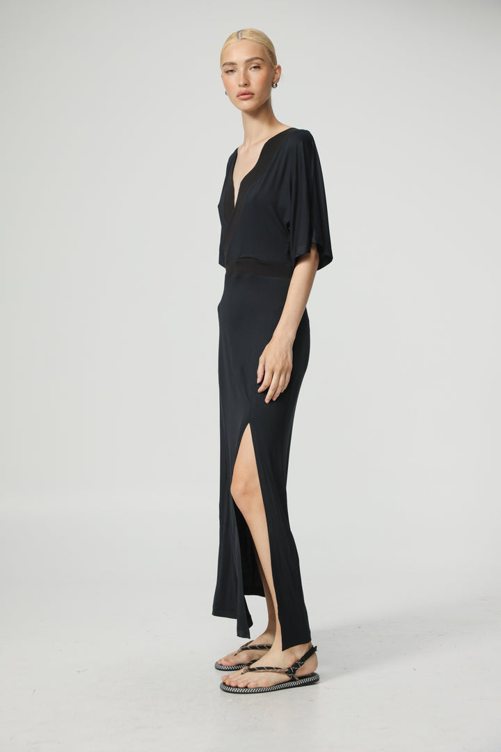 Melt Black Dress