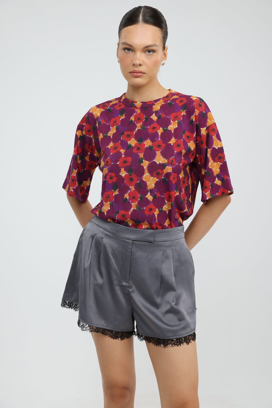 Harmony Grey Shorts