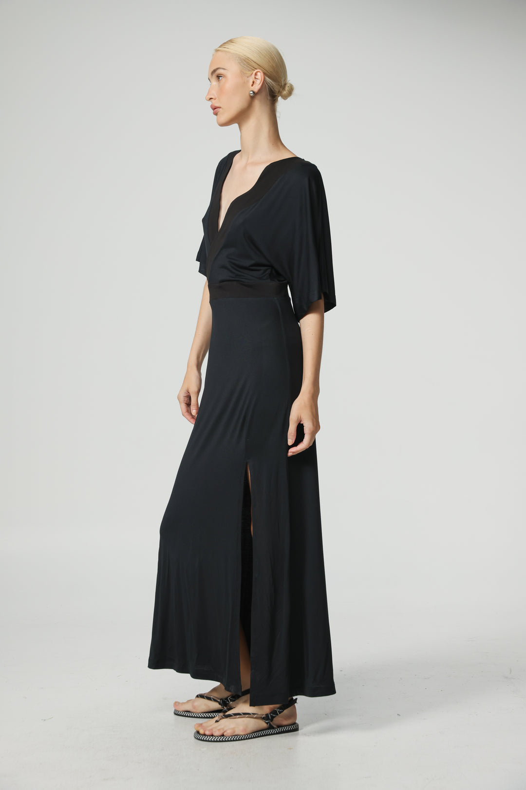 Melt Black Dress