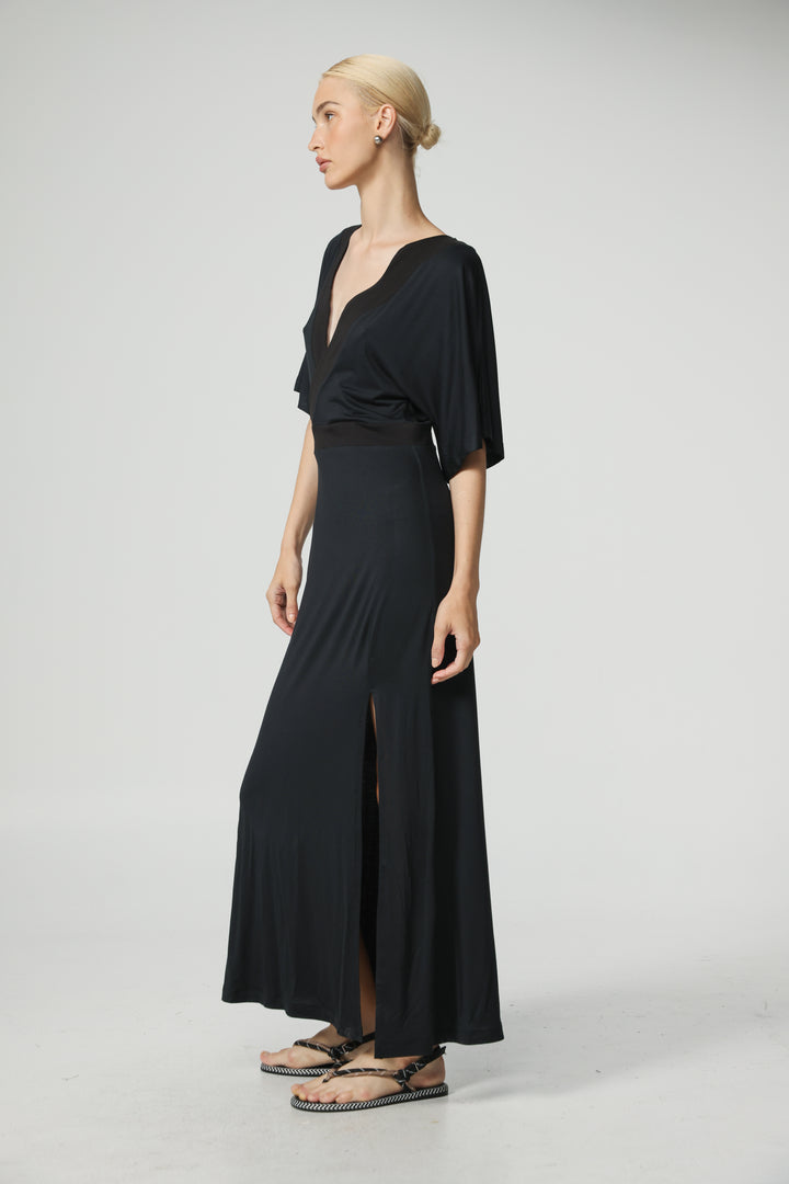 Melt Black Dress
