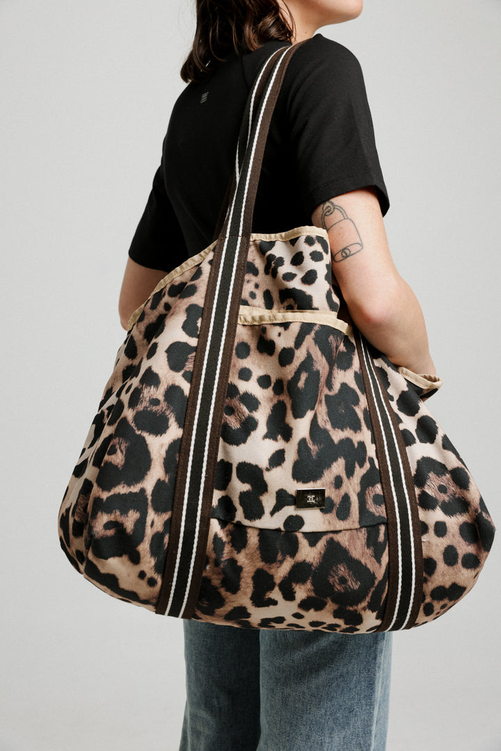 Big Leopard Tote Bag