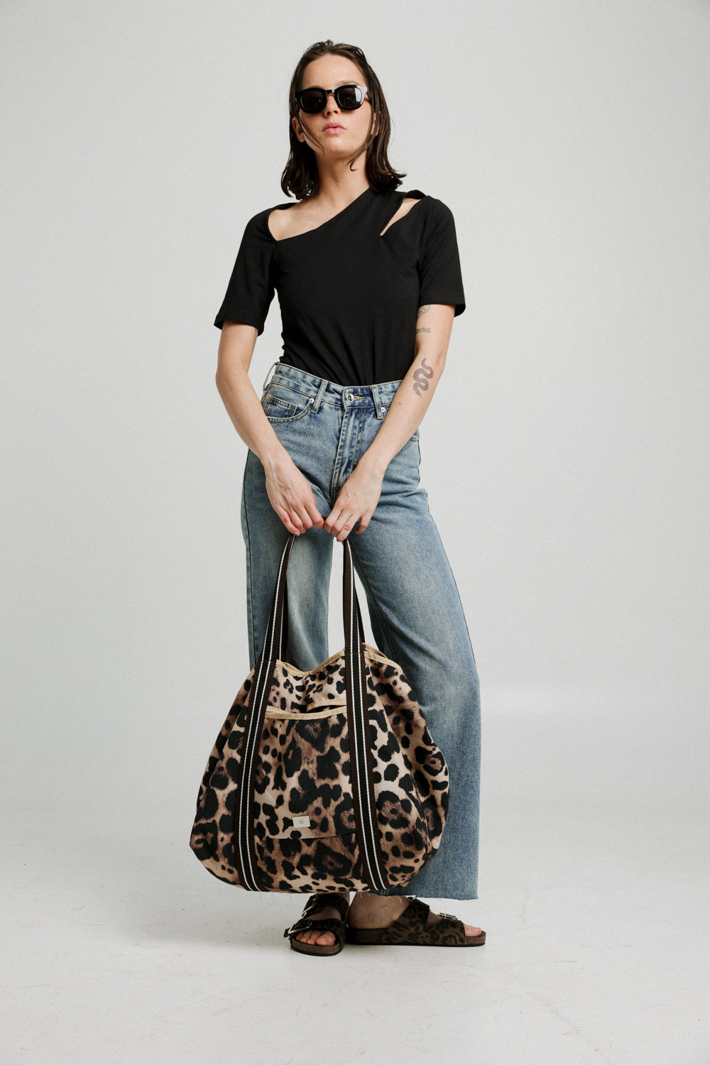 Big Leopard Tote Bag