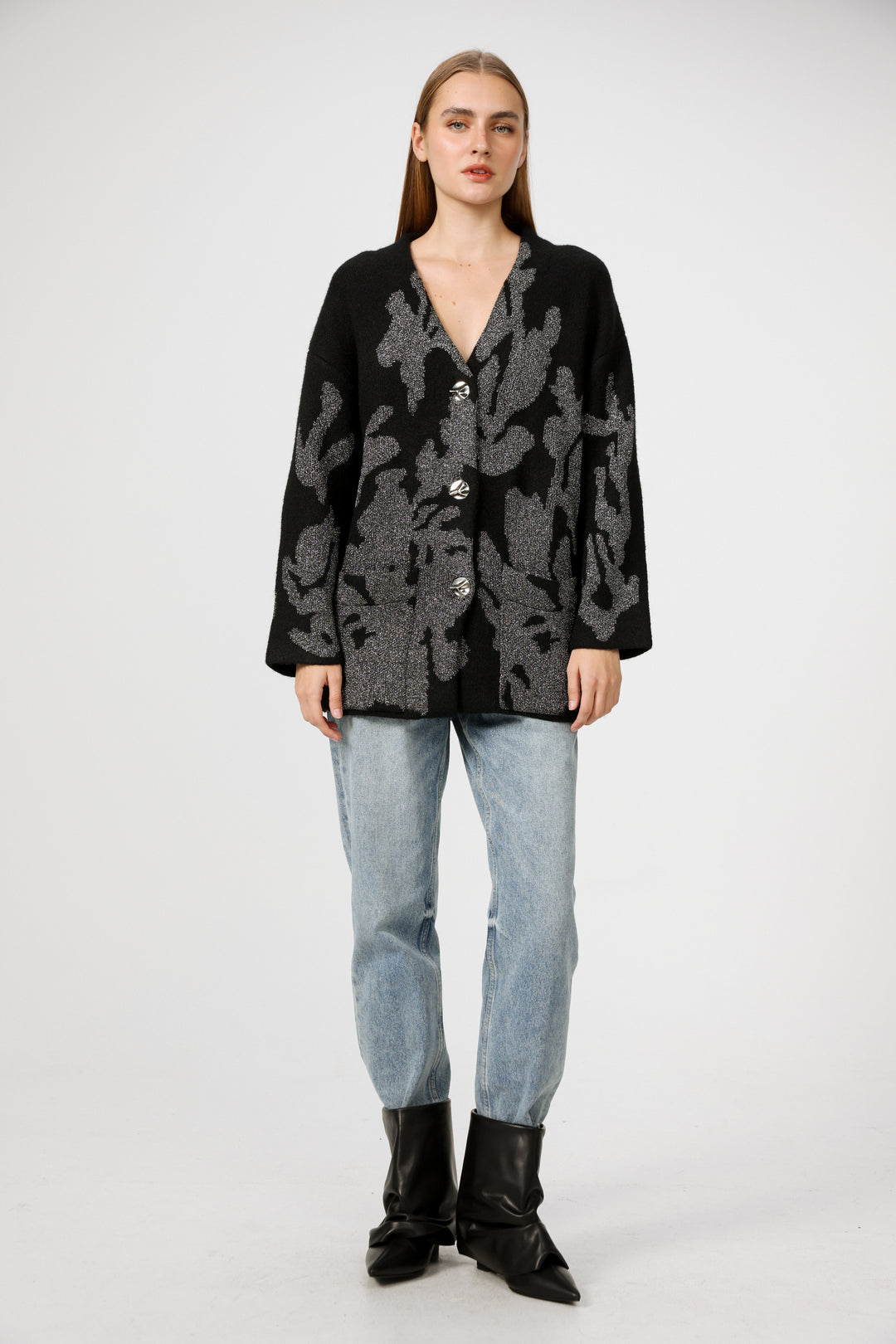 Midnight Black Cardigan
