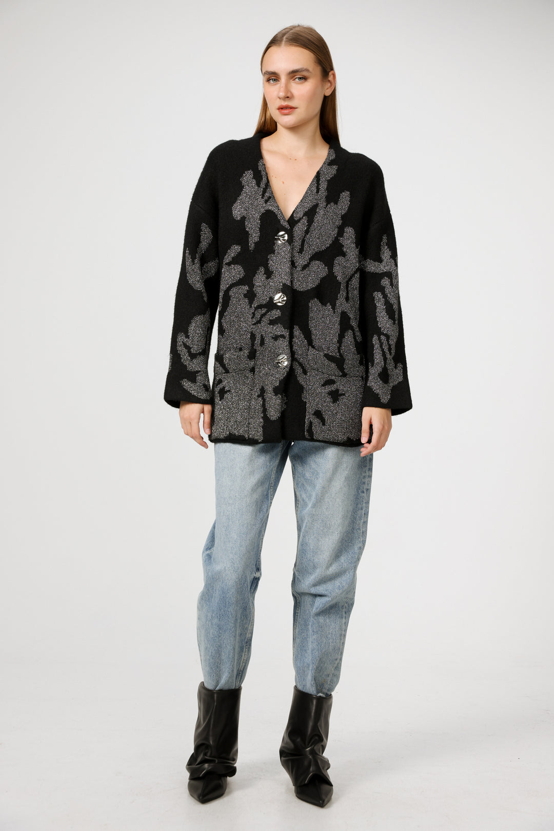 Midnight Black Cardigan