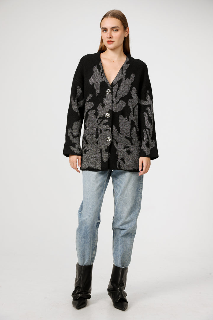 Midnight Black Cardigan