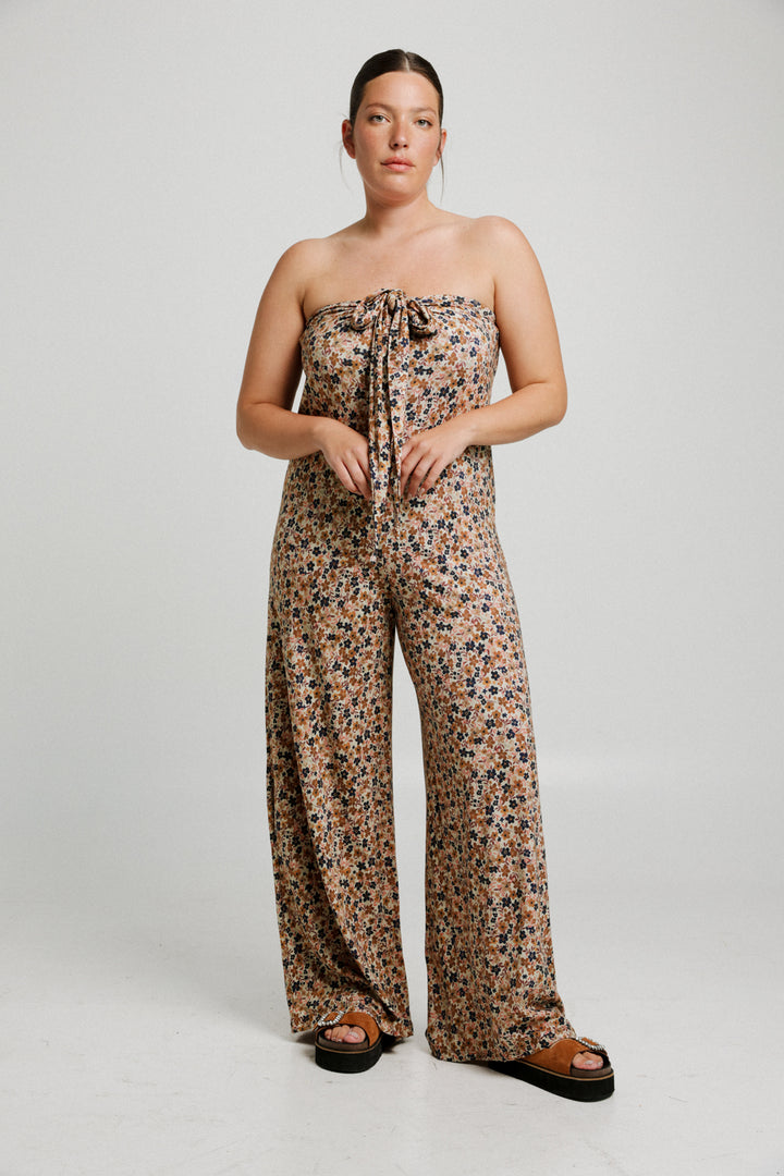 Admire Brown Jumpsuit