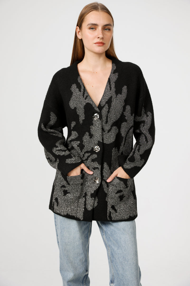 Midnight Black Cardigan