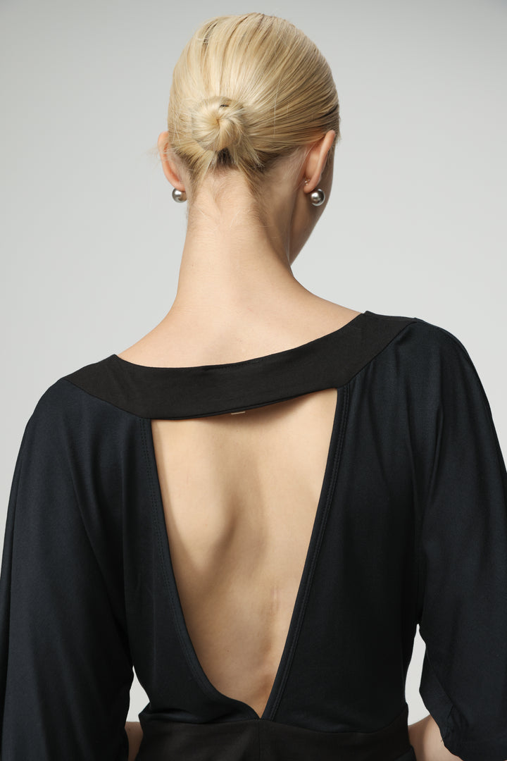Melt Black Dress