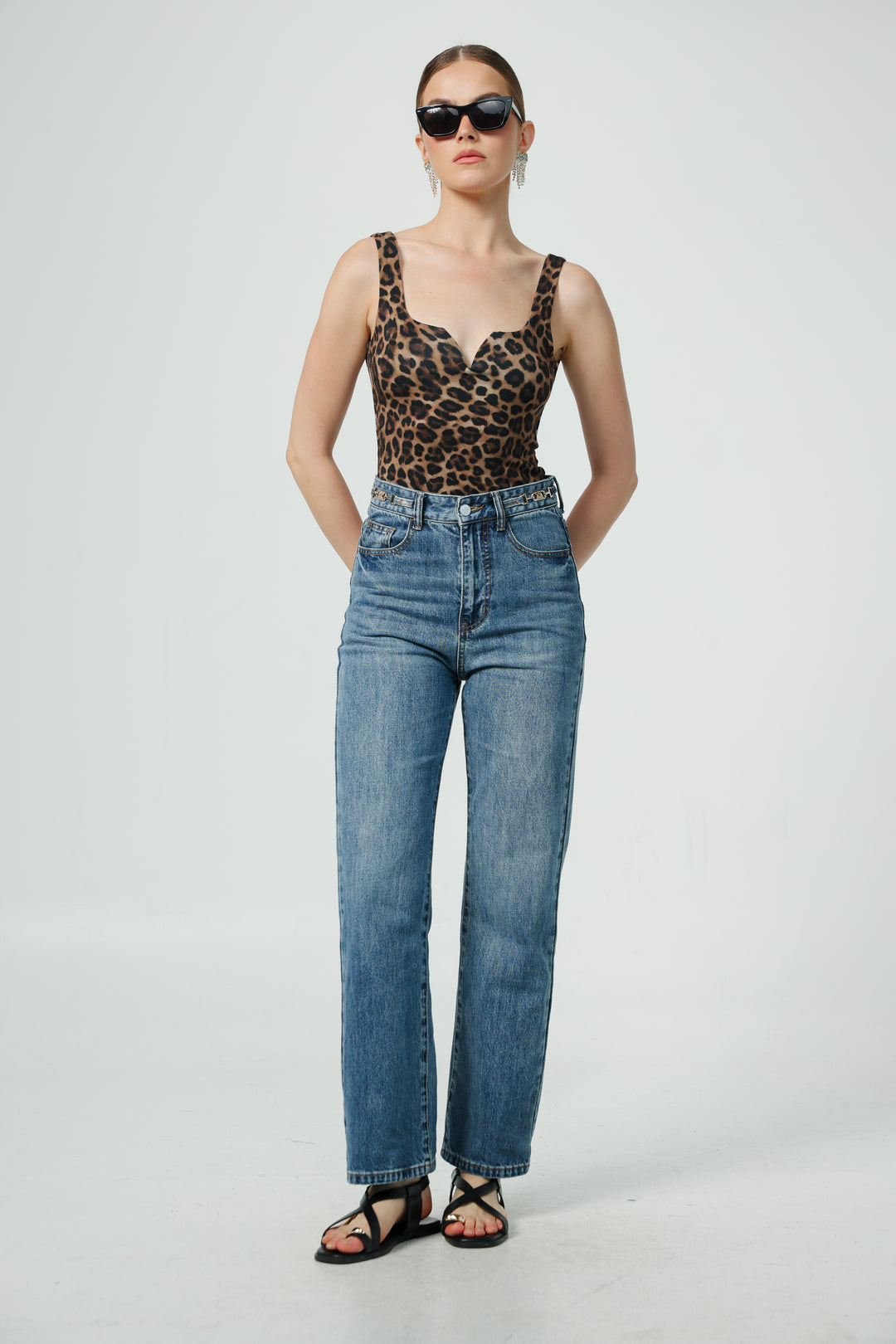 Illusion Leopard Top