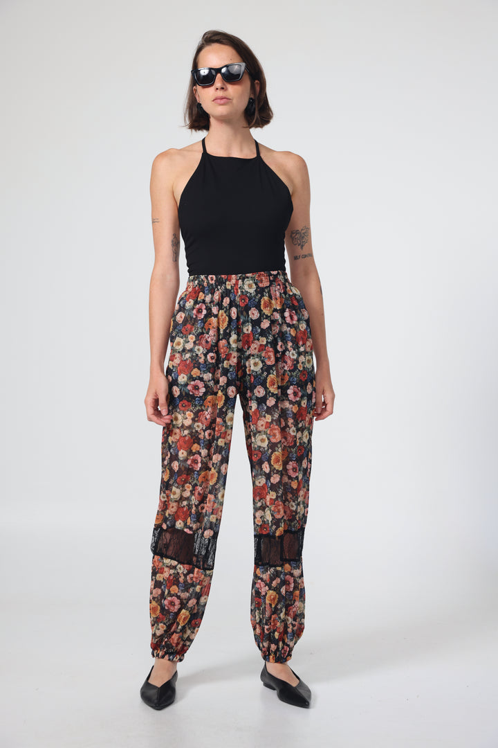 Aladdin Floral Joggers