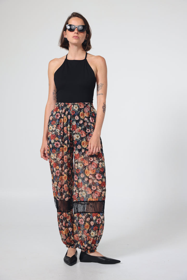 Aladdin Floral Joggers