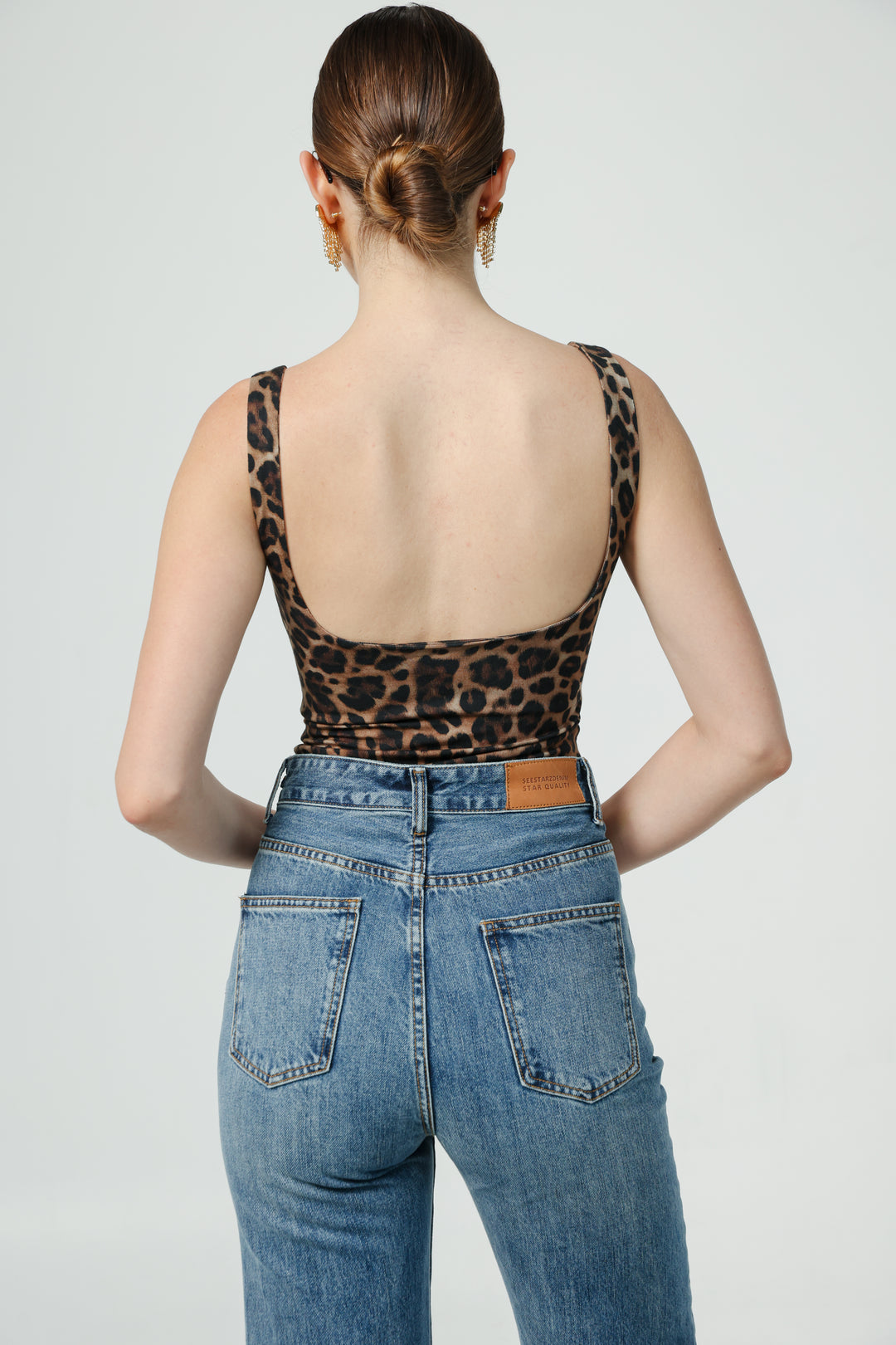 Illusion Leopard Top
