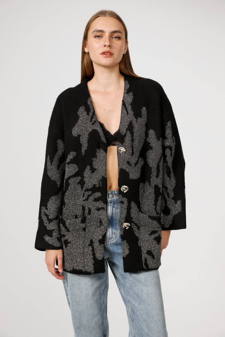 Midnight Black Cardigan