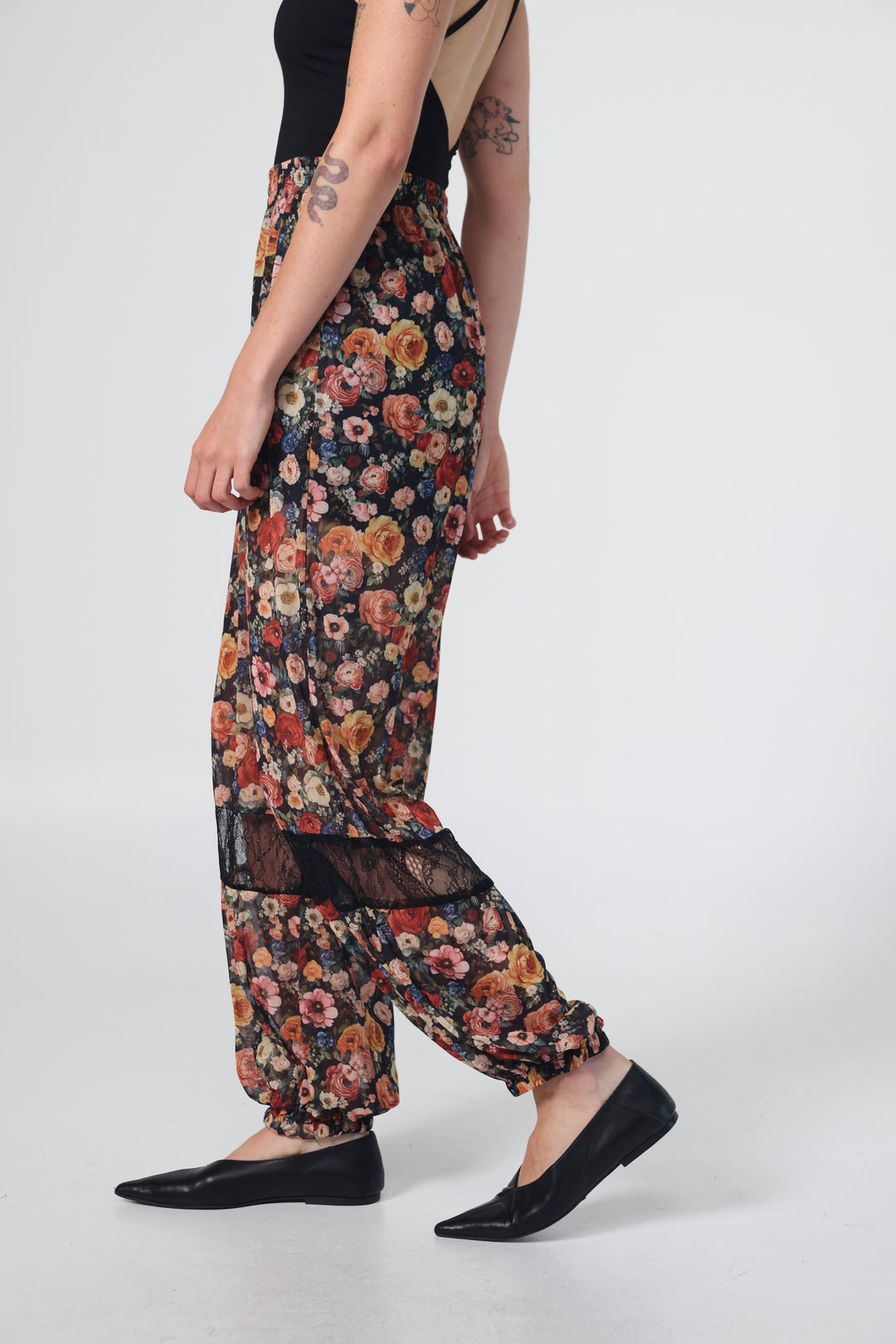 Aladdin Floral Joggers
