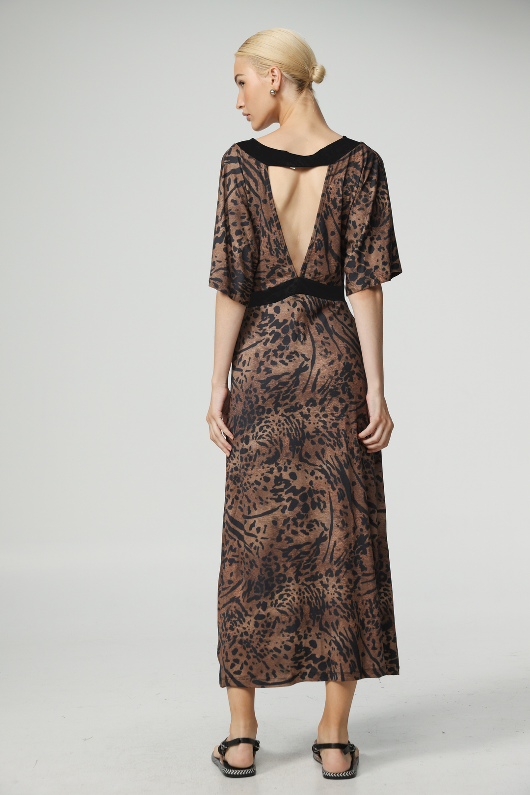Melt Leopard Dress