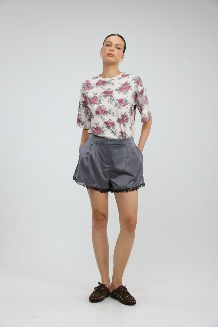 Rock Cream Floral T-Shirt