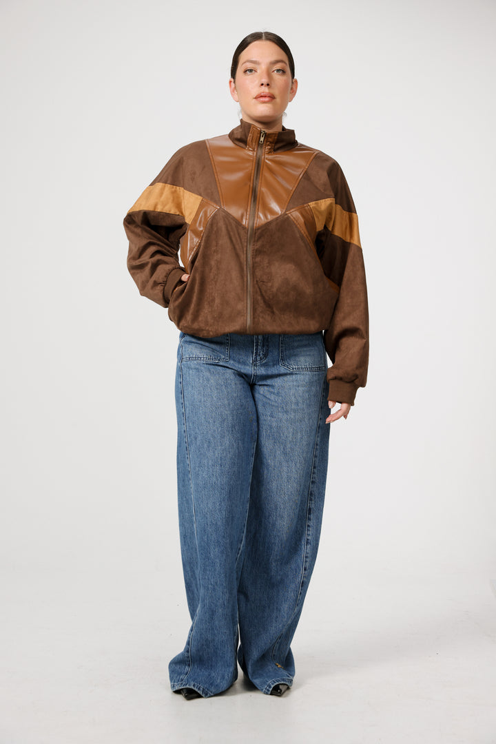 Yeah Brown Bomber Jacket