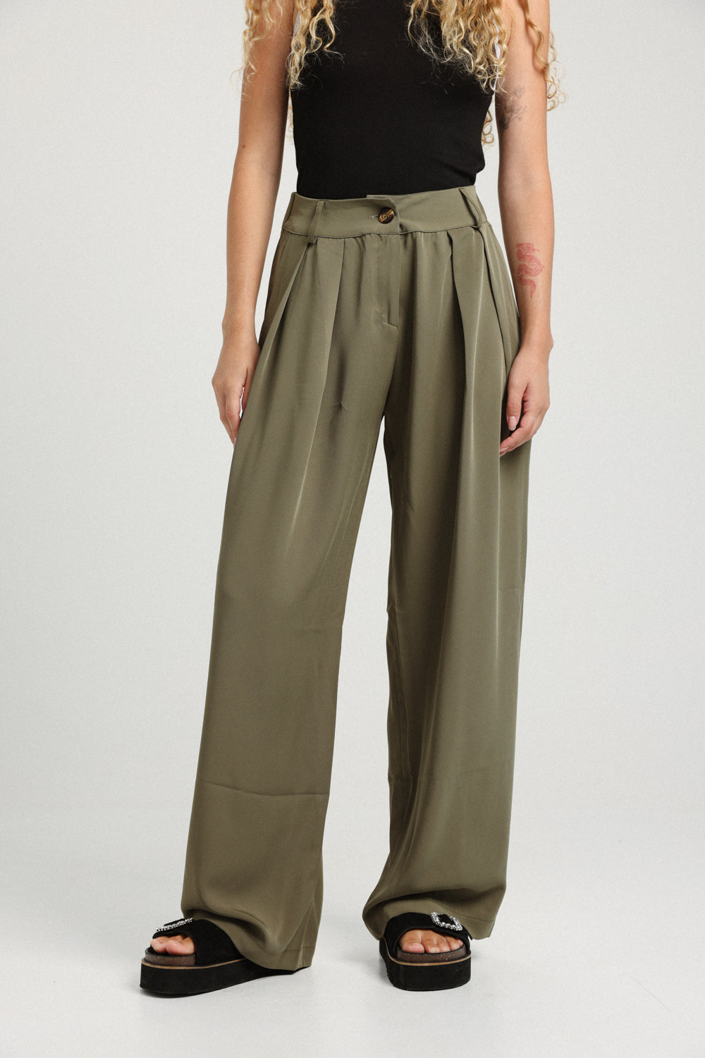 Look At These Olive Green Bottoms