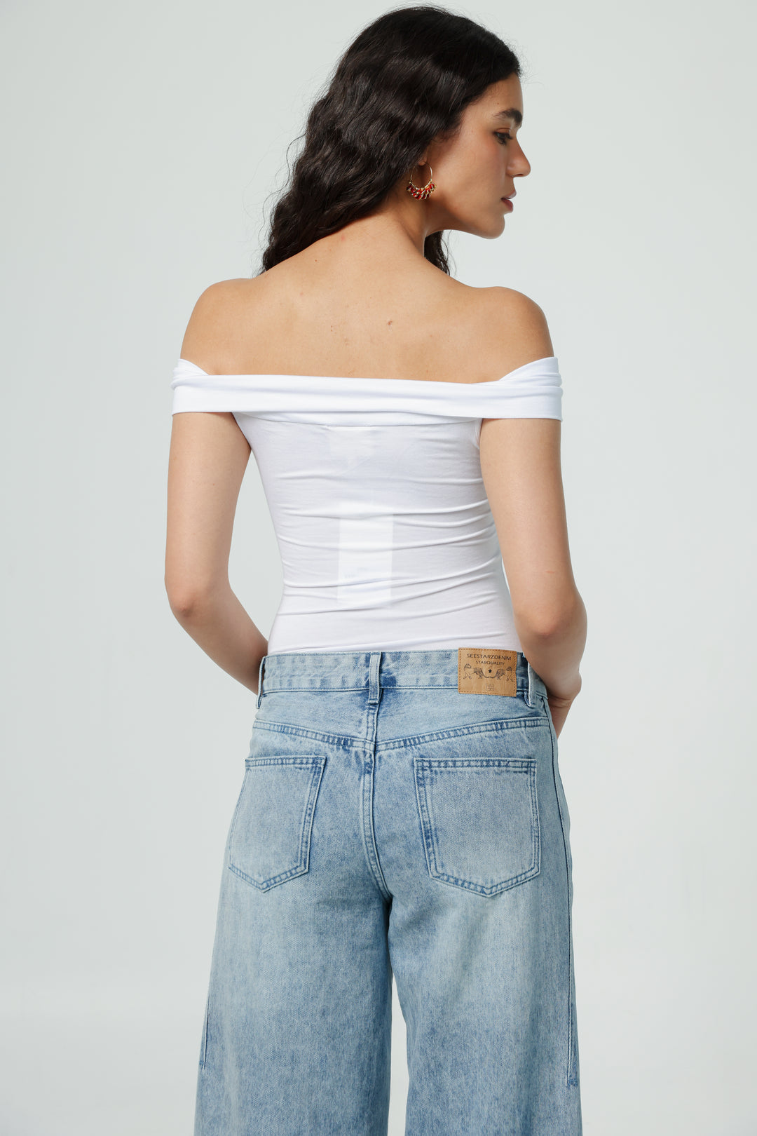 Yes White Off Shoulder Top